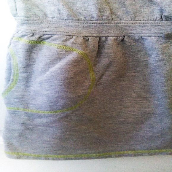 Girls Gray Heather pullover dress Sz XL (14) grey ~ Crazy 8 (by Gymboree) - Picture 8 of 11